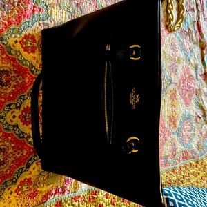 Coach Black Tote !